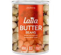 Laila Canned Butter Beans 400G (Cannelli Beans in Salted Water) (Pack of 6)