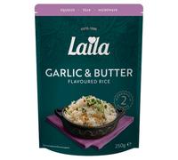Laila Garlic & Butter Microwave Rice, 250g