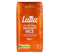 Laila Golden Sella Basmati Rice, 2 kg