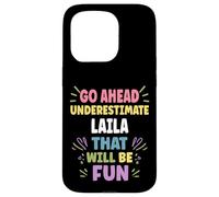 LAILA Personalized Women's Gift Custom LAILA Case for iPhone 15 Pro