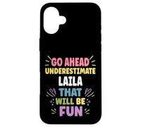 LAILA Personalized Women's Gift Custom LAILA Case for iPhone 16 Plus