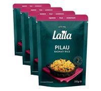 Laila Pilau Microwave Rice, 250g (Pack of 4)
