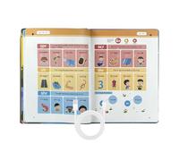 Laimejia Audio Books for Kids,Electronic Educational Phonics Toys | English Learning Talking Book,for Travel Car Classroom Story Time Birthday Preschool Interactive Boys Girls