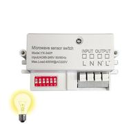 Laimejia Light Motion Sensor Control | High Sensitivity Advanced Bathroom Garage Light Button | Move Sensing Controller, Stylish Indoor Outdoor Accessories for Home