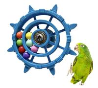 Laimejia Parrot Toys | Rattle Chew Rotating Windmill | Windmill Toy Bird Cage Accessories,for Lovebird Conure Macaw Myna Pigeon Sparrow Canary Indoor Outdoor Home Cage