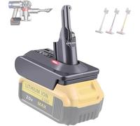 Laimiao Adapter DW20V8 for Dewalt 20V Lithium Battery Converted to Replace for Dyson V8 Battery, Works with Dyson V8 Series Animal Absolute Vacuum Cleaner(Only Adapter)