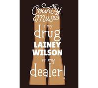 Lainey Wilson Notebook. 100 Lined Pages. Bell Bottom Country. Stocking Filler. Country Music Gift