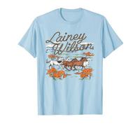 Lainey Wilson - Wild Horses T-Shirt, Men, Baby Blue, X-Large