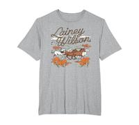 Lainey Wilson - Wild Horses T-Shirt, Men's Big and Tall, Heather Grey, 2X Tall