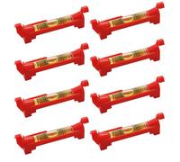 LAINIKE 8 pcs Hanging Bubble Line Level String Line Level Post String Spirit Level for Plumbing Surveying Bricklaying Engineering Metalworking Tiling Building Trades