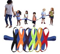 Lainrrew Walking Rope, Children Safety Walking Rope with 12 Colorful Handles Outdoor Safety Daycare Rope for Preschool Daycare Kindergarten School Kids Children (Blue)