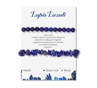 LAIOUSN 1 Set Irregular Agate Bead Natural Stone Texture Vibrant Color Bangle Adjustable Design for Daily Outfits Fashion Stone