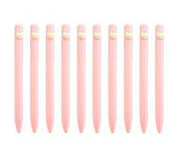 LAIOUSN 10pcs Love Heart Ballpoint Pen 1.0mm Stationery Black Inks Stationery Smooth Writing For Student Ballpoint Oil Love Heart Writing School Supplies