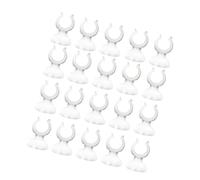 LAIOUSN 20Pieces Strong Suction Cups and Clamp for Secure Aquariums Plant Installation and Organization Invisible Clip Aquariums Hose Holder