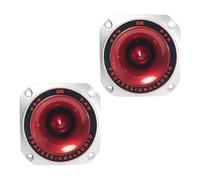 LAIOUSN 2pcs High Frequency Piezoelectric Tweeter Piezo Loudspeaker Sound Speakers Accessory With Magnets Base Single Tweeter