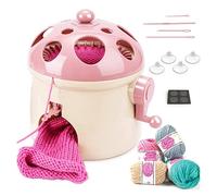 LAIOUSN 32 Needle Knitting Machine with Accessories Beginner Weaving Circular Wool Knitting Tool