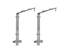 LAIOUSN 5.0mm Heavy-Duty Aluminum Marine Light Bracket Adjustable Height & Corrosion-Resistant Fish Mount Thin Plan Marinepark Light Stand