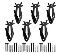 LAIOUSN Artistics Deer Skull Wall Hook Sturdy Metal Hangers Rustics Home Decoration For Hallway Study Porch Deer Skull Wall Hook