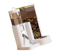 LAIOUSN Automatic Hamster Feeder and Water Dispenser with Touch Sensitive Pin Design for Safe Drinking and Easy Monitor Water Food Feeder for Small Pet