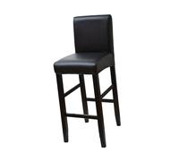 LAIOUSN Barstool Covers In PU Leather Barstool Covers For Family With Kids And Pet Protective Slipcovers Removable Washable Seats Cover
