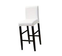LAIOUSN Barstool Covers In PU Leather Barstool Covers For Family With Kids And Pet Protective Slipcovers Removable Washable Seats Cover