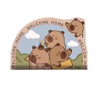 LAIOUSN Bathmat Efficient Water Absorbing Bath Mat For A Safe And Dry Bathroom Environment Machine Washable And Easy To Clean Capybara Bath Mat