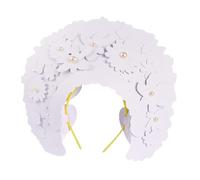 LAIOUSN Bridal Princesses Headwear Set Girls Crowns Headdress Halloween Headpiece For Various Outfits And Event Craft Supply For Beginners