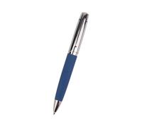 LAIOUSN Business Signing Pen Metal PU Leather Ballpoint Pen Twist Action Ballpoint 1.0mm Tip Smoothly Writing Business Professional