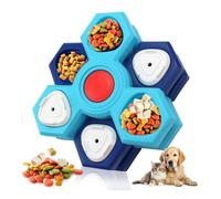 LAIOUSN Cats Treat Puzzle Feeder Slows Down Feeding Prevents Vomiting Enrichment Activity Toy Fun Game Dog Treat Puzzle Cats Slow Feeder Toy