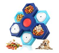 LAIOUSN Cats Treat Puzzle Feeder Slows Down Feeding Prevents Vomiting Enrichment Activity Toy Fun Game Dog Treat Puzzle Cats Slow Feeder Toy