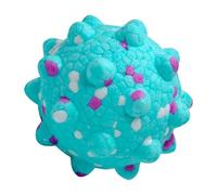 LAIOUSN Chew Resistant Dog Toy Ball For Aggressive Chewers With Teeth Cleaning Texture And High Bounce Design Dog Teeth Cleaning Chew Toy