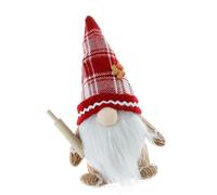 LAIOUSN Christmas Gingerbreads Man Gnomes Ornament Santa Scandinavian Elves Plush Dolls For Holiday Table And Shelf Decoration Plush Gnomes Dolls Ornament