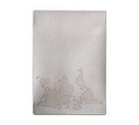 LAIOUSN Compact Needlework Starter Set Passports Covers Passports Holder Featuring Travel Trackers Function and Card Slot Crosses Stitches Passport Cover Set