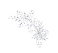 LAIOUSN Crystal Hairpin Stylish Rhinestones Pearls Hair Clip Elegant Barrette Accessory for Daily Dance Coastal Friendly Rustproof Accessories