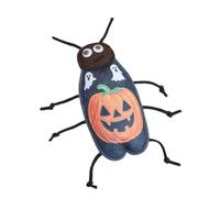 LAIOUSN Durability Cockroaches Pattern Felted Cats Toy Relieve Stress Realistic Simulation Interactively Kittens Chews Small Felted Roaches Cats