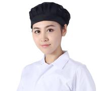 LAIOUSN Elastic Adjustable Dustproof Cap for and Food Service Mesh Allows Breathability Stays in Place Foldable Lightweight Hat Ventilated Chefs Hat