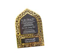 LAIOUSN Elegant Decors Rack Stylish Organizers Hook with Motifs for Functional Home Decoration Mihrab Designs Rack