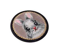 LAIOUSN Embroidered Wood Needle Minders Needle Minders Nanny Sewing Holders For Stitching Embroidery Sewing Magnet