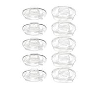 LAIOUSN Kids Eyewear Nose Pads Silicone Comfort Fit for Small Faces Nonslip Clip on Designs Frame Accessories Children Silicone Nose Pads for Glasses