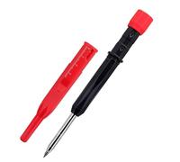 LAIOUSN Lightweight 26g Metal Tip Marking Pencil with Protective Sleeve for Detailed Woodworking and General Purpose Marking Woodworking Tool