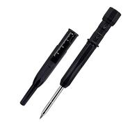 LAIOUSN Lightweight 26g Metal Tip Marking Pencil with Protective Sleeve for Detailed Woodworking and General Purpose Marking Woodworking Tool