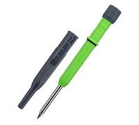 LAIOUSN Lightweight 26g Metal Tip Marking Pencil with Protective Sleeve for Detailed Woodworking and General Purpose Marking Woodworking Tool