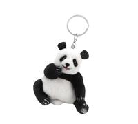 LAIOUSN Little Panda Needle Felting Supplies with Instruction for Beginner Animal Panda Needle Felting Set Wool Supplies Felted Wool Farm Animals