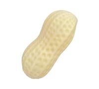 LAIOUSN Noise Making Peanut/Corn Shaped Dog Chew Toy For Puppies And Kittens Rubber Indoor Outdoor Use Simulated Latex Squeaky Peanut Toy