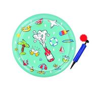 LAIOUSN Pet Cooling Pad Water Play Mat With Inflator Leakproof Design Safe PVC For Dog Cats Hot Weather Comfortable Inflatable Pet Cooling