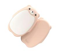 LAIOUSN Portable Hand Warmers 2 Piece Set Fast Heating In 3Seconds 2000mAh Battery For Cold Weather Hiking Camping Gift Travel Friendly Silicone Hand Warmers