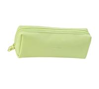 LAIOUSN PU Leather Pencil Case Student Essential Pouches Multicolor Option Multifunctional Washable Pen Box for Boys Girls Student Essential Writing Materials Case