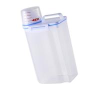 LAIOUSN Sealed Rice Storage Bin Clear View Feature for Easy Comfortable Handle Design for Simple Movement Sealed Freshness Protections. Airtight Rice