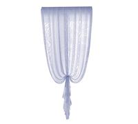 LAIOUSN Semi Sheer Embroidery Textured Shoe Cabinet Curtain Window Drape for Privacy Protective and Modern Homes Decoration Shoe Organizers Curtain