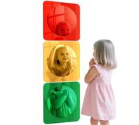 LAIOUSN Set of 3 Polyacrylate Bubble Reflectors Promoting Physical Exploration and Visual Encouragement Participatory Wall Reflectors for Children